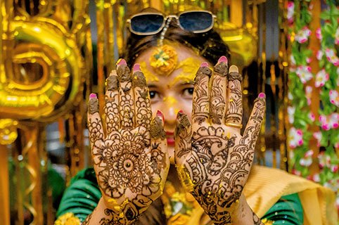 bridal mehndi